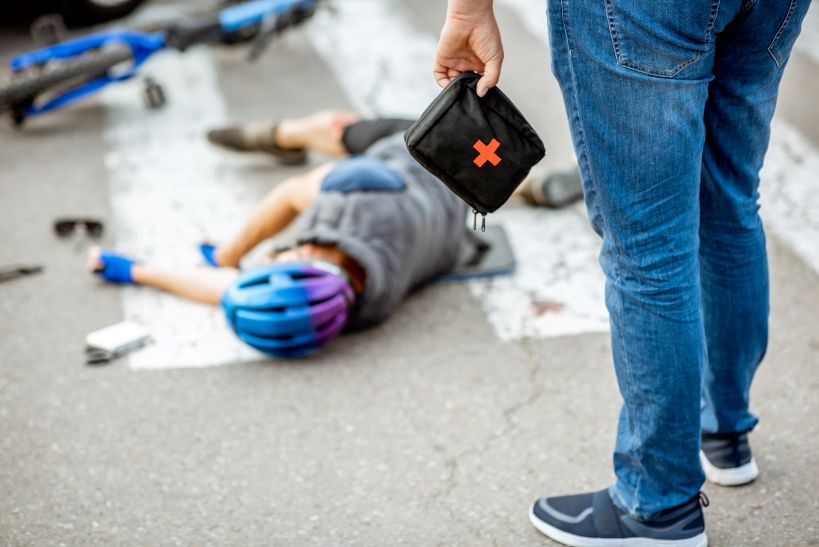 Pirmos pagalbos pažymėjimas visų transporto priemonių vairuotojams